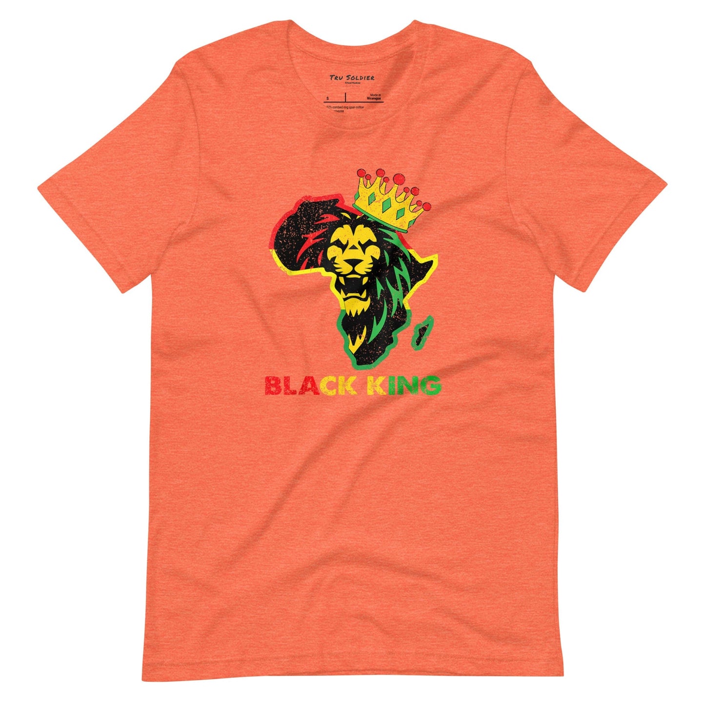 Tru Soldier Sportswear  Heather Orange / S Unisex t-shirt