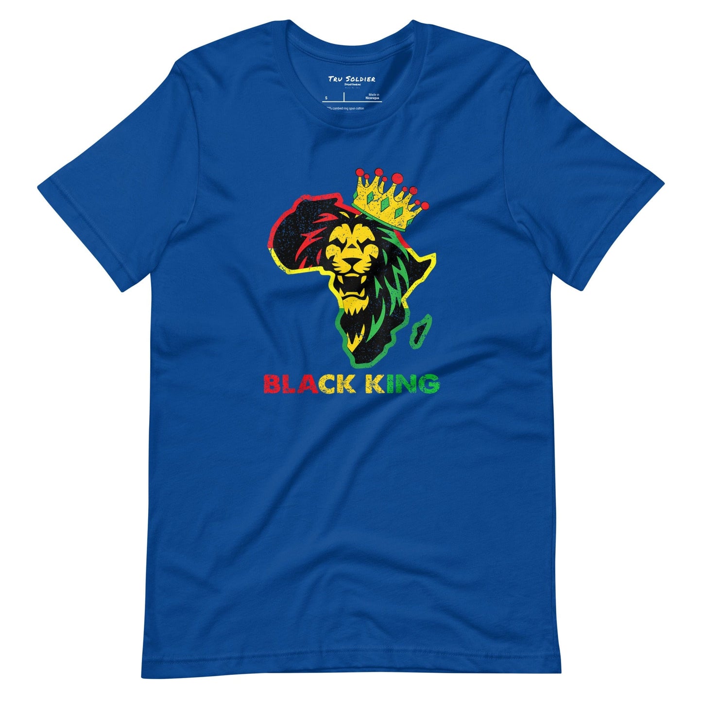 Tru Soldier Sportswear  True Royal / S Black King t-shirt