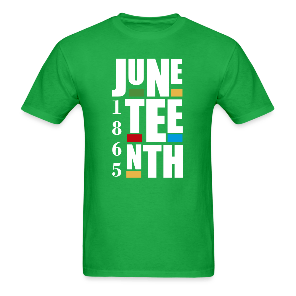 SPOD bright green / S Juneteenth 1865 T-Shirt