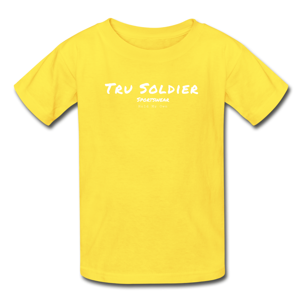 SPOD Hanes Youth Tagless T-Shirt | Hanes 5450 yellow / XS Signature Youth  T-Shirt