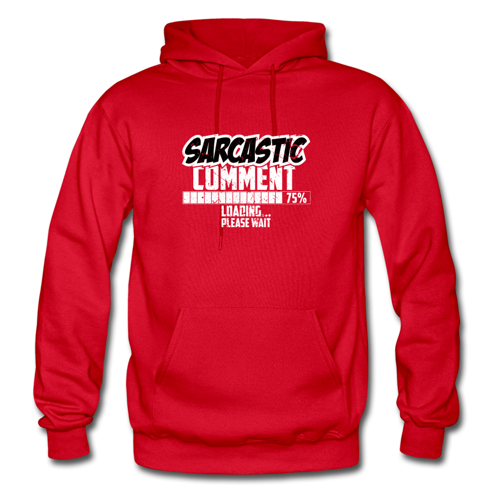 SPOD Heavy Blend Adult Hoodie | Gildan G18500 red / S Sarcastic Comment Hoodie