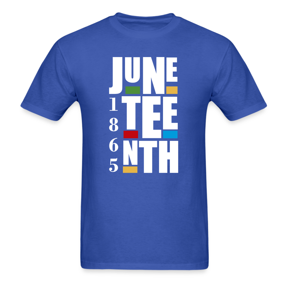 SPOD royal blue / S Juneteenth 1865 T-Shirt