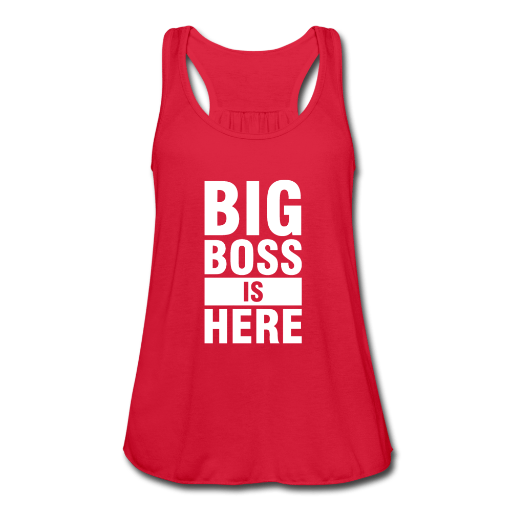 SPOD Women's Flowy Tank Top by Bella | Bella B8800 red / XS Women's Big Boss Flowy Tank Top