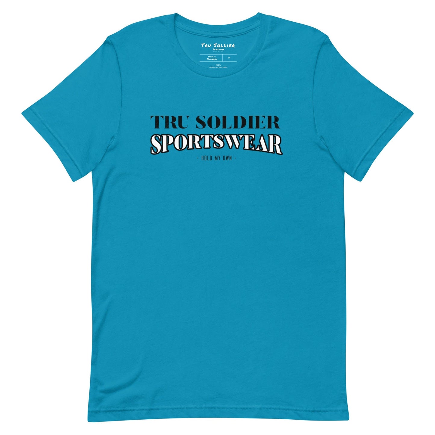 Tru Soldier Sportswear  Aqua / S Tru Soldier Sportswear Unisex t-shirt