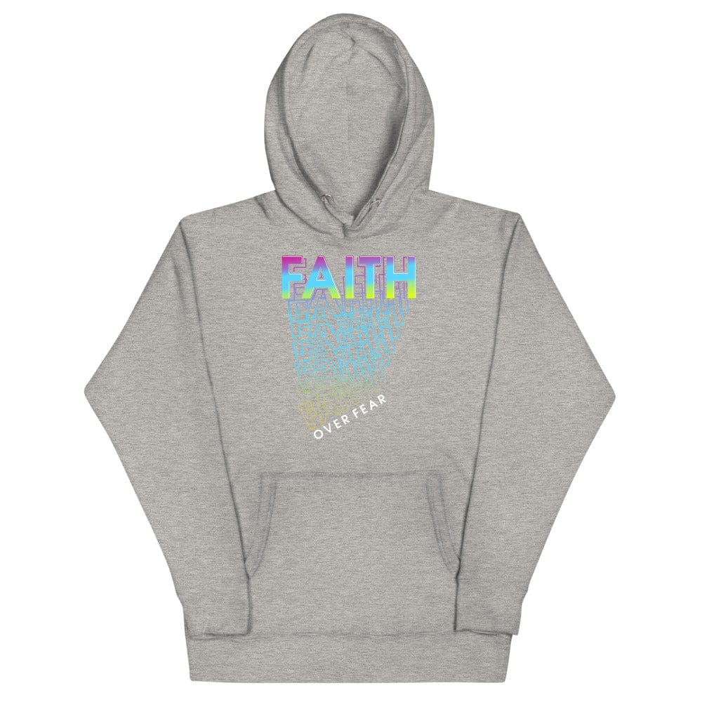 Tru Soldier Sportswear Carbon Grey / S Faith Over Fear Hoodie