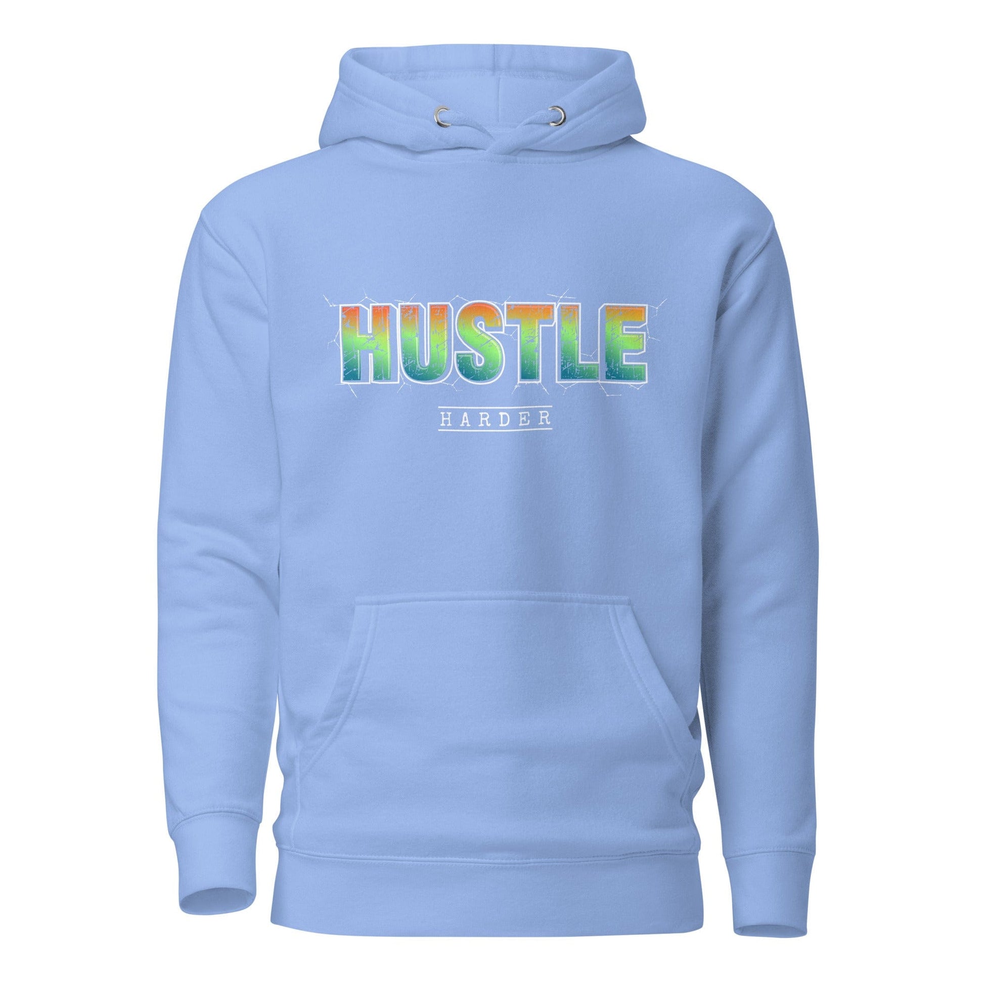 Tru Soldier Sportswear  Carolina Blue / S Hustle Harder Hoodie