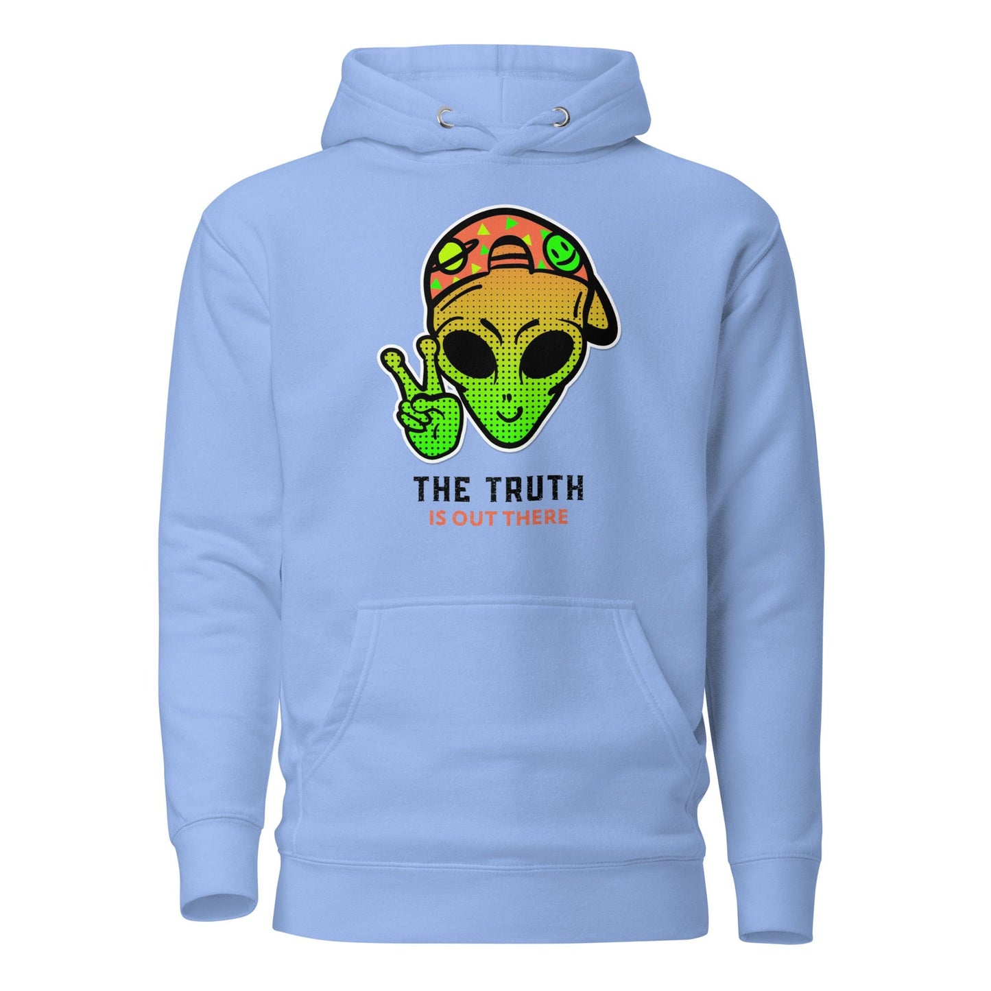 Tru Soldier Sportswear  Carolina Blue / S The Truth Is Out There Hoodie