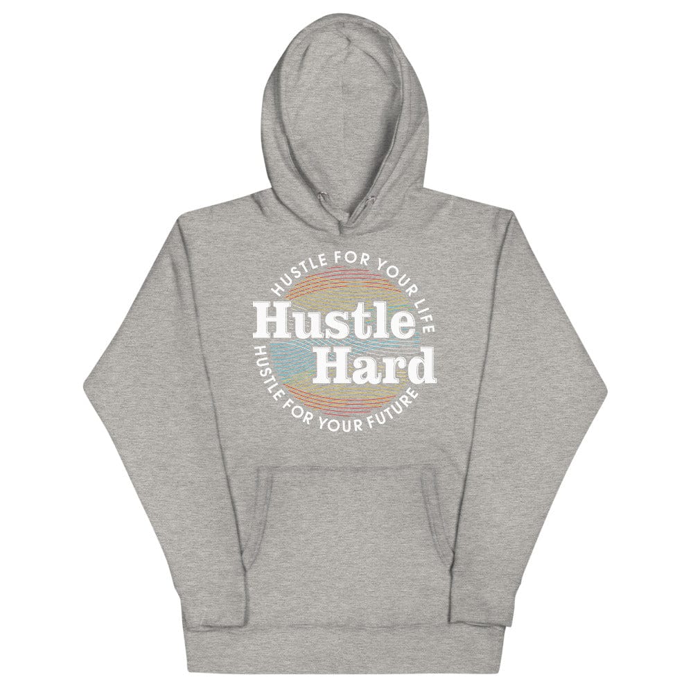 Tru Soldier Sportswear Hoodie Carbon Grey / S Hustle Hard Unisex Hoodie