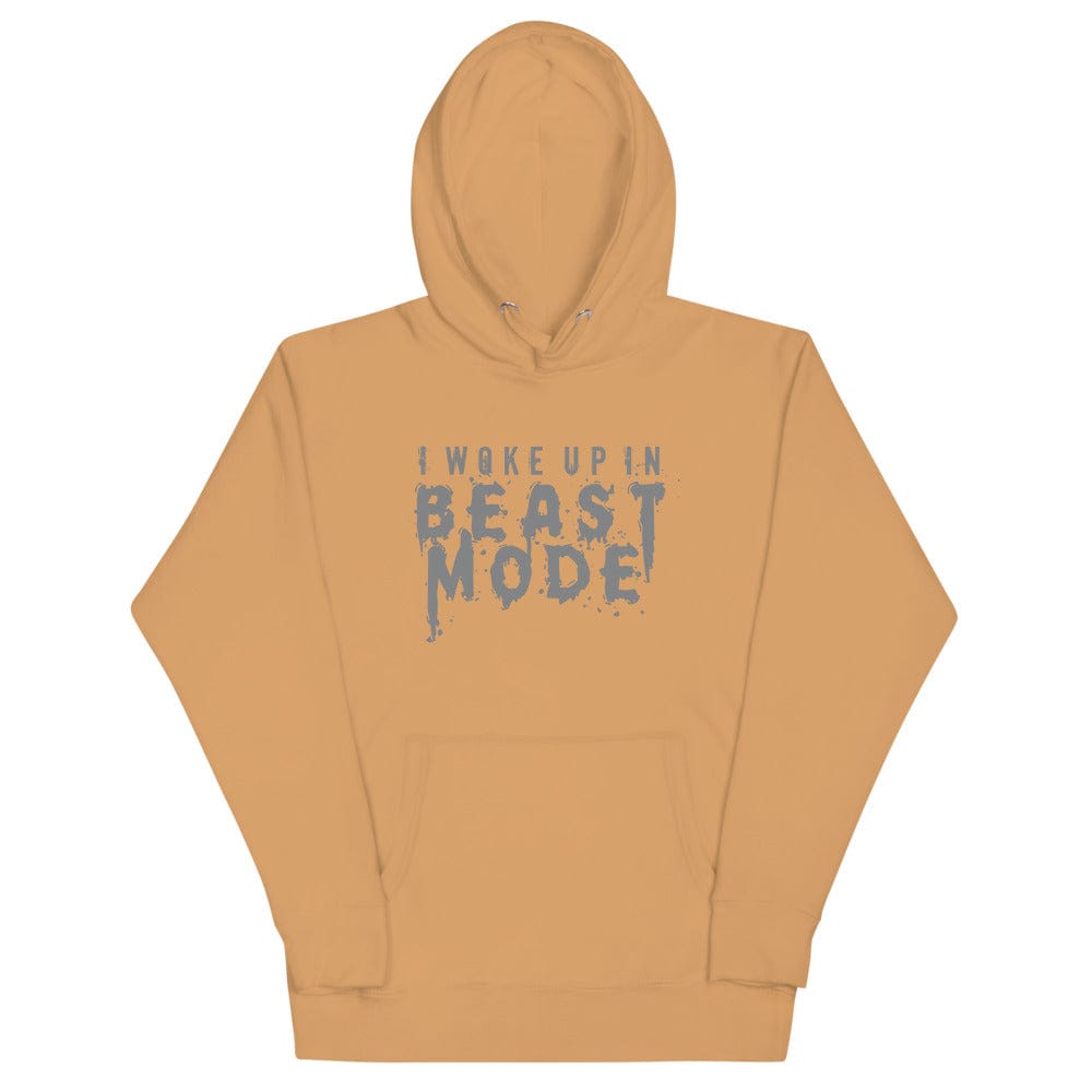 Tru Soldier Sportswear Hoodie Khaki / S I Woke Up In Beast Mode Hoodie