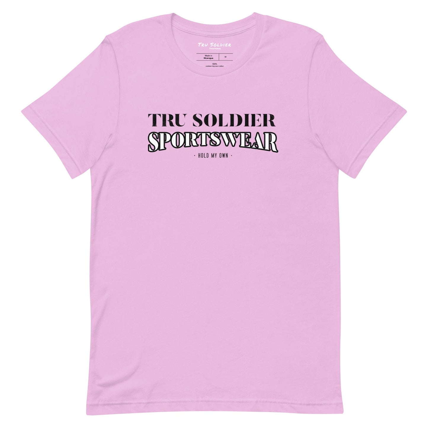 Tru Soldier Sportswear  Lilac / S Tru Soldier Sportswear Unisex t-shirt