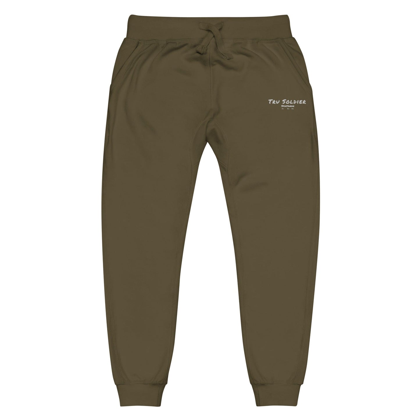 Tru Soldier Sportswear  Military Green / XS Unisex Signature fleece joggers