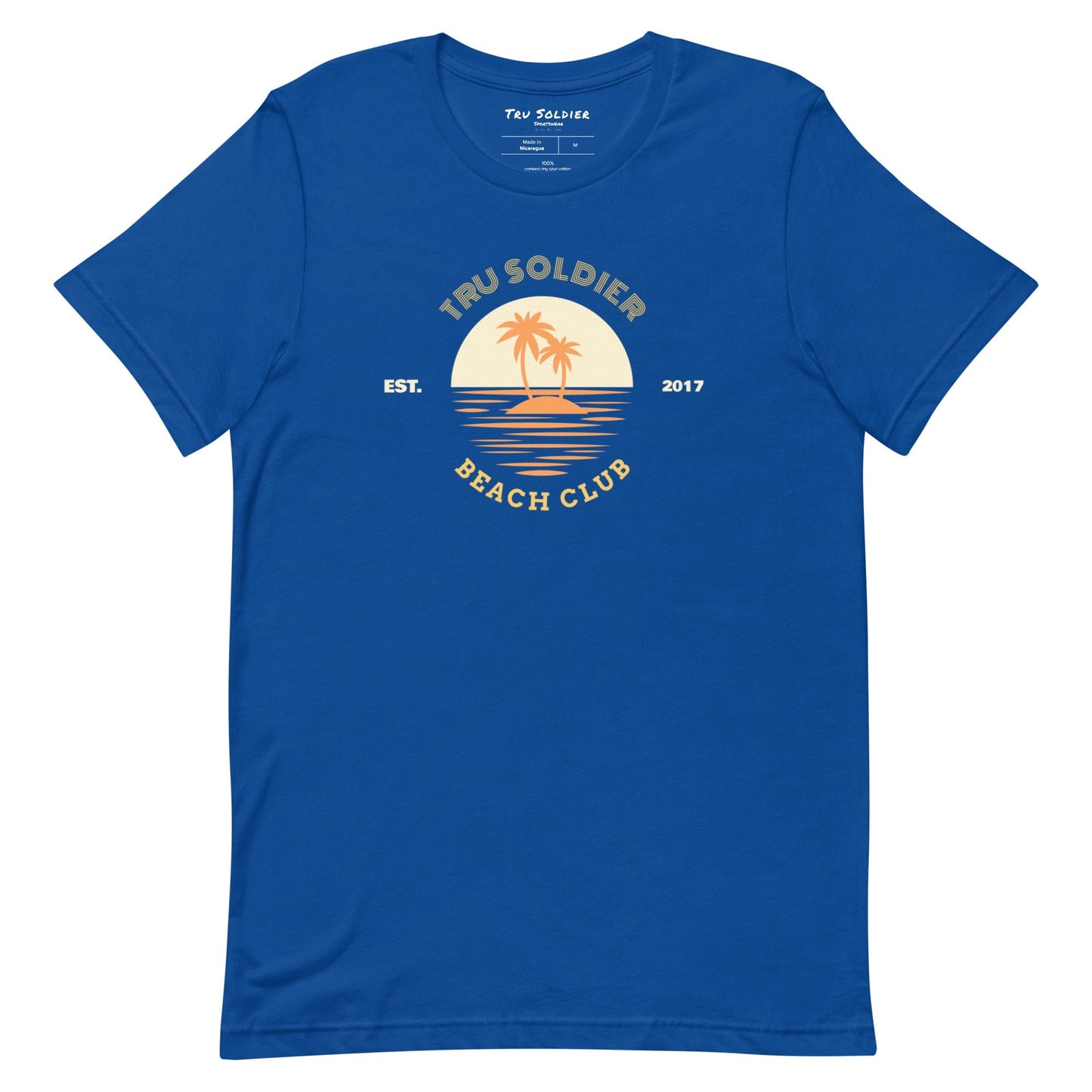 Tru Soldier Sportswear  True Royal / S Beach Club t-shirt