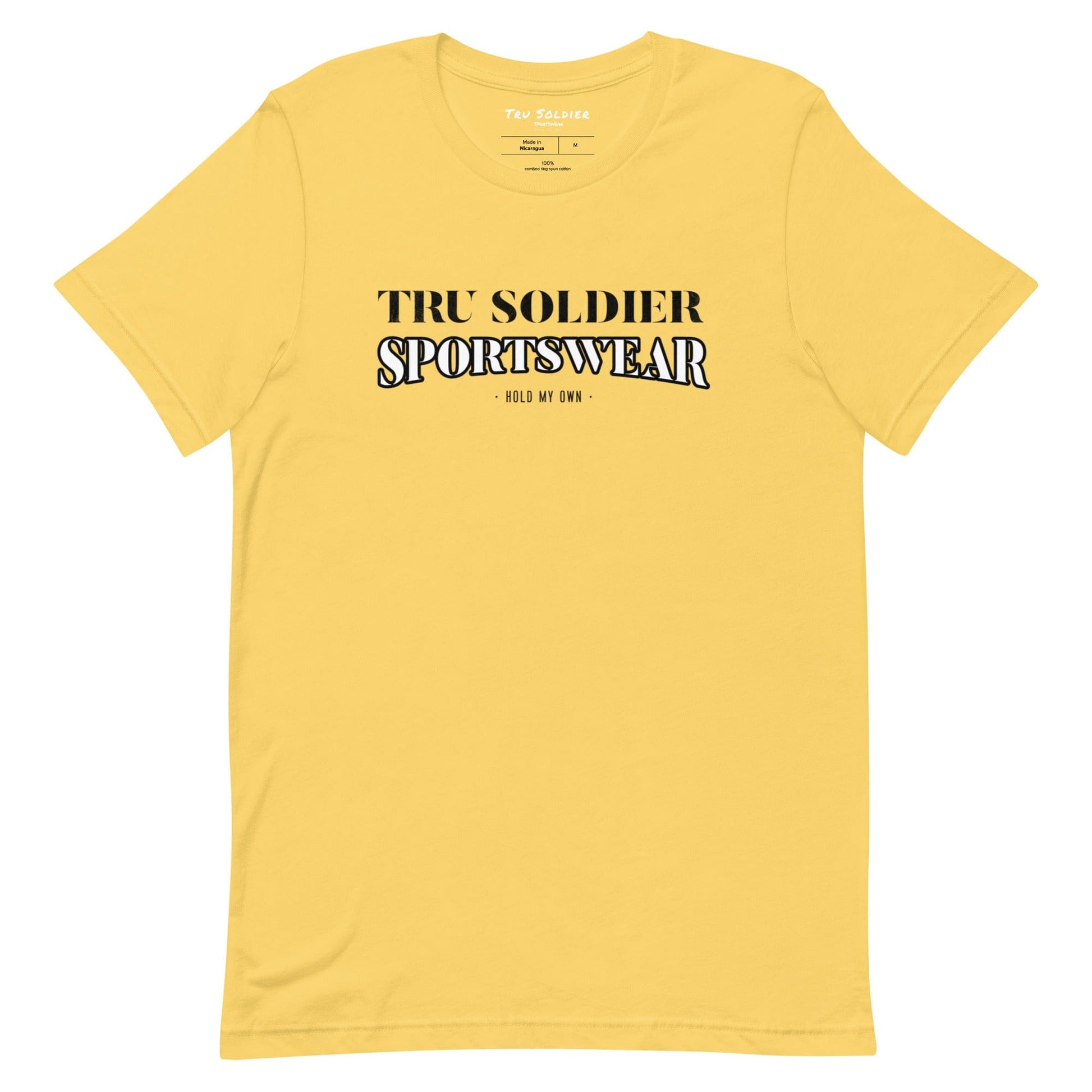 Tru Soldier Sportswear  Yellow / S Tru Soldier Sportswear Unisex t-shirt