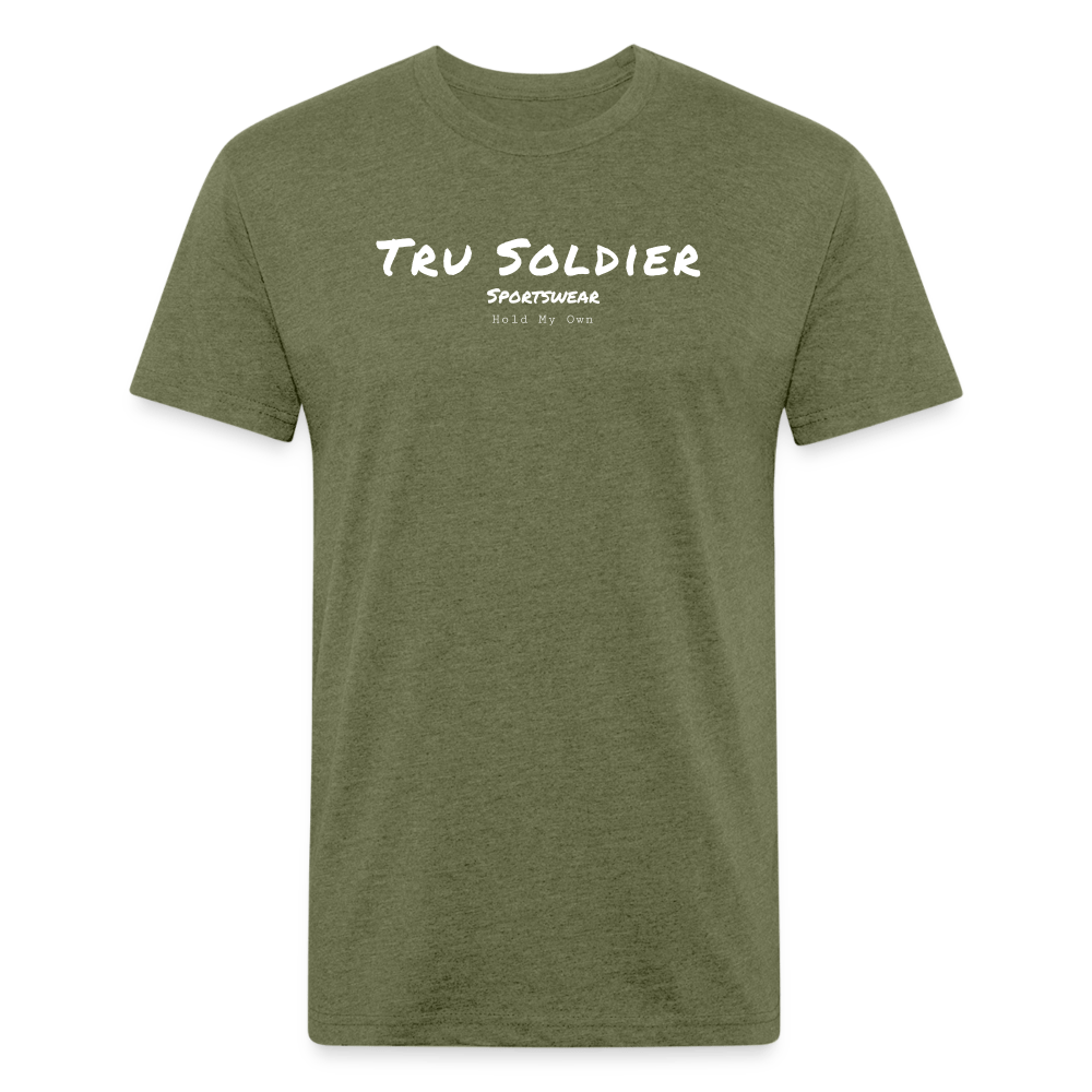 SPOD Fitted Cotton/Poly T-Shirt | Next Level 6210 heather military green / S Signature Fitted Cotton/Poly T-Shirt