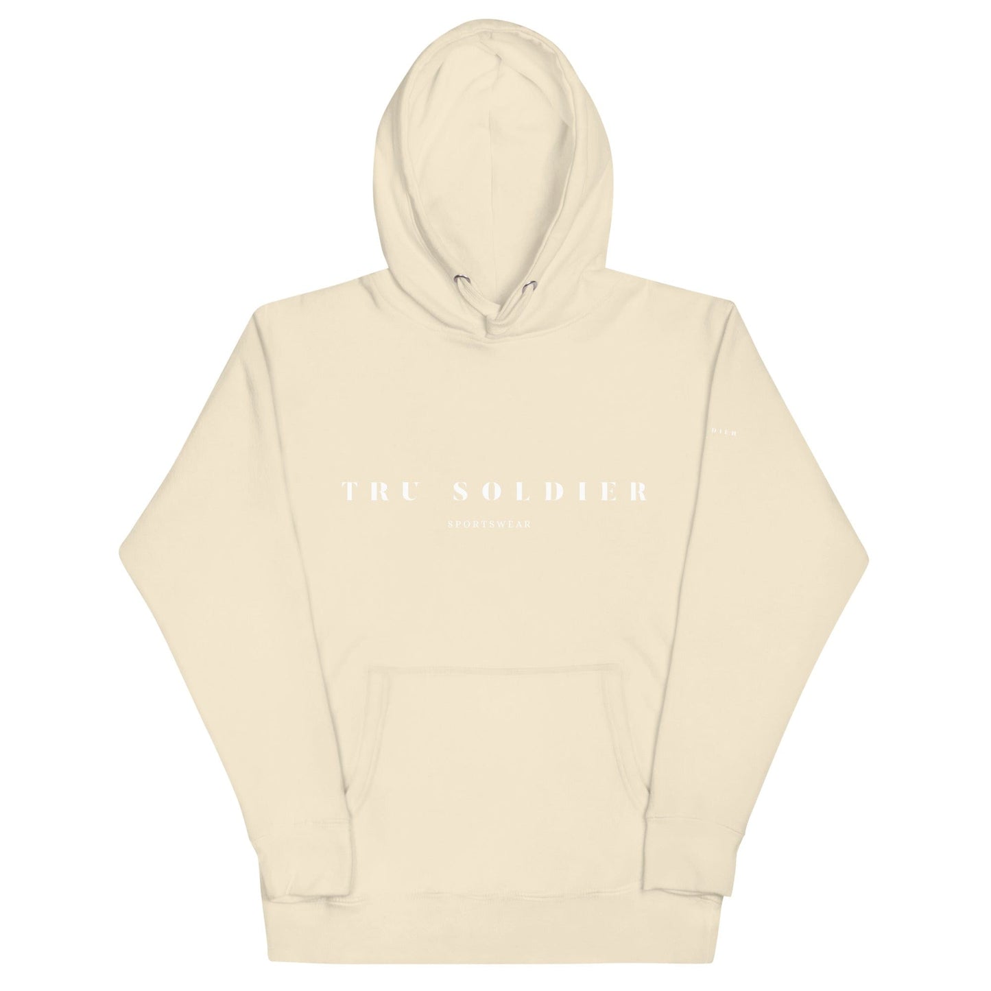 Tru Soldier Sportswear  Bone / S Original Unisex Hoodie