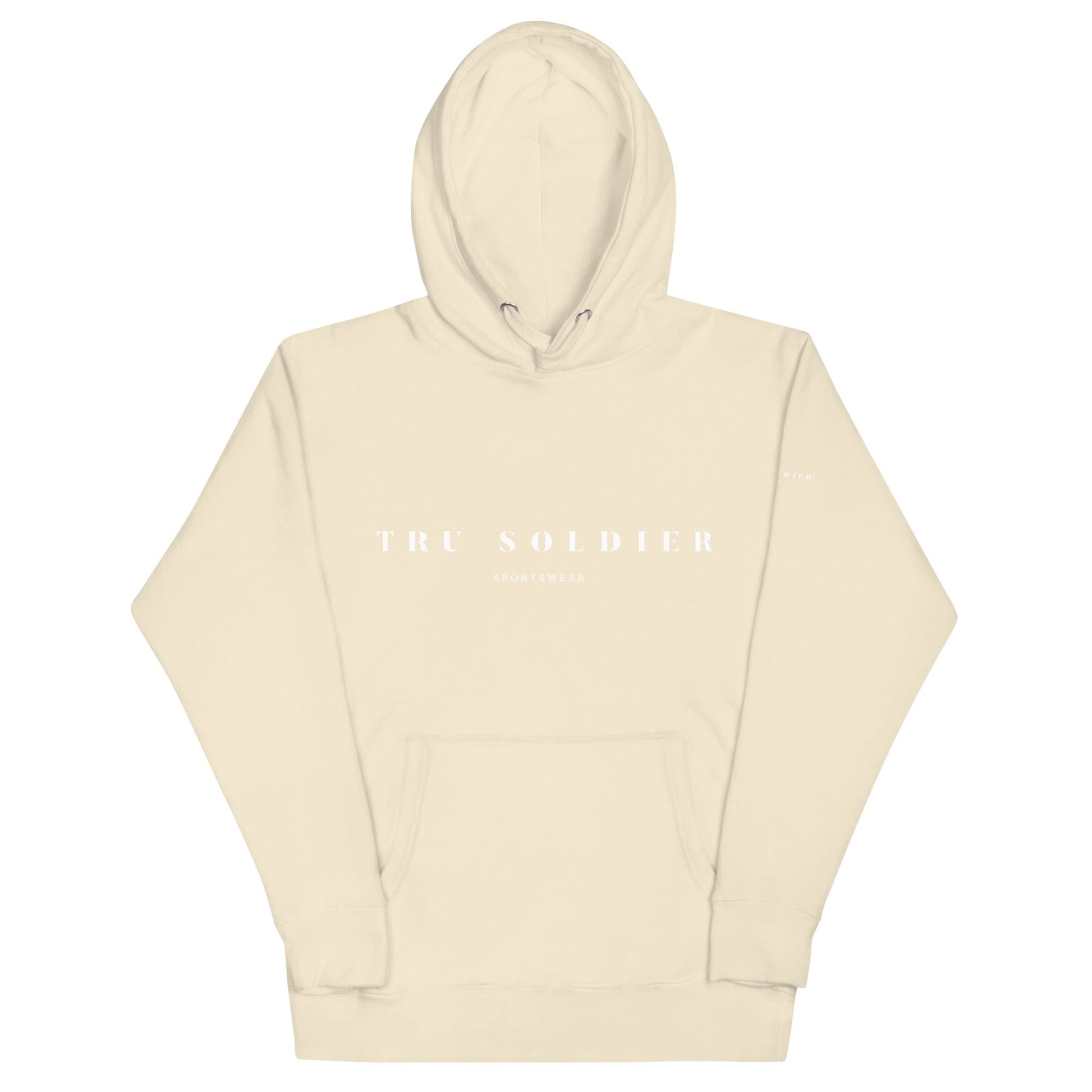 Tru Soldier Sportswear  Bone / S Original Unisex Hoodie