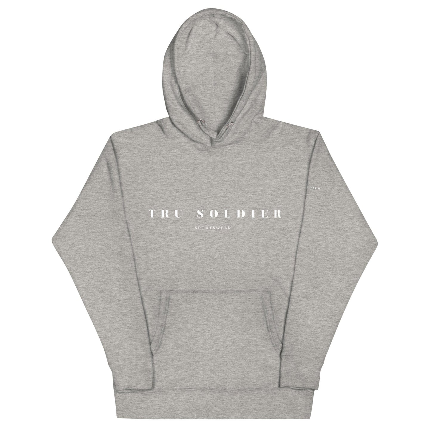 Tru Soldier Sportswear  Carbon Grey / S Original Unisex Hoodie