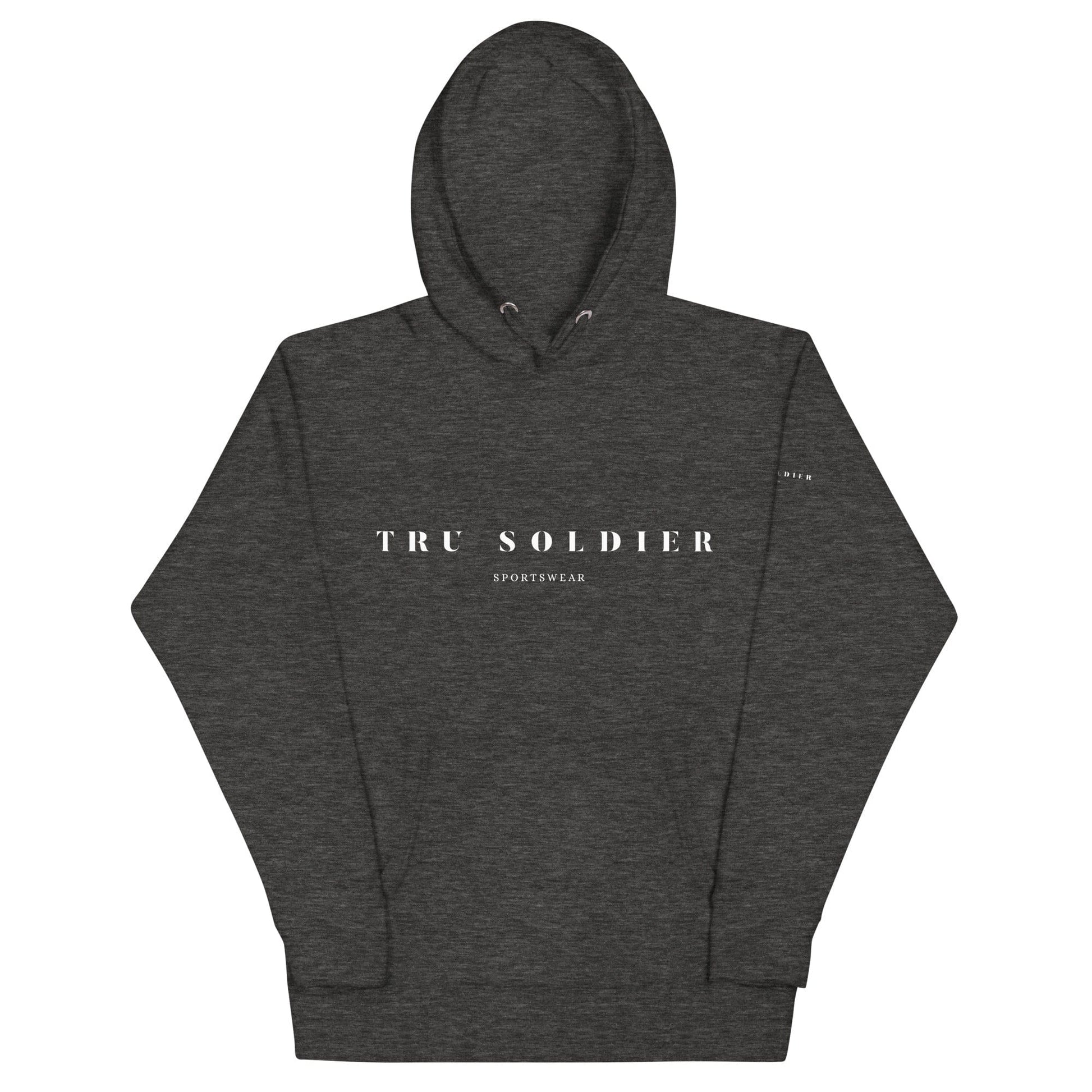 Tru Soldier Sportswear  Charcoal Heather / S Original Unisex Hoodie