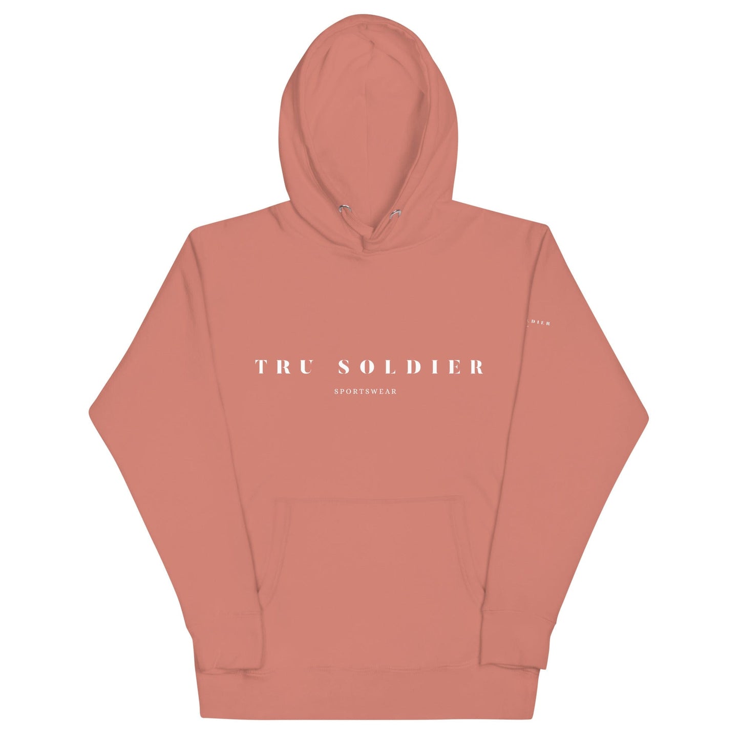 Tru Soldier Sportswear  Dusty Rose / S Original Unisex Hoodie
