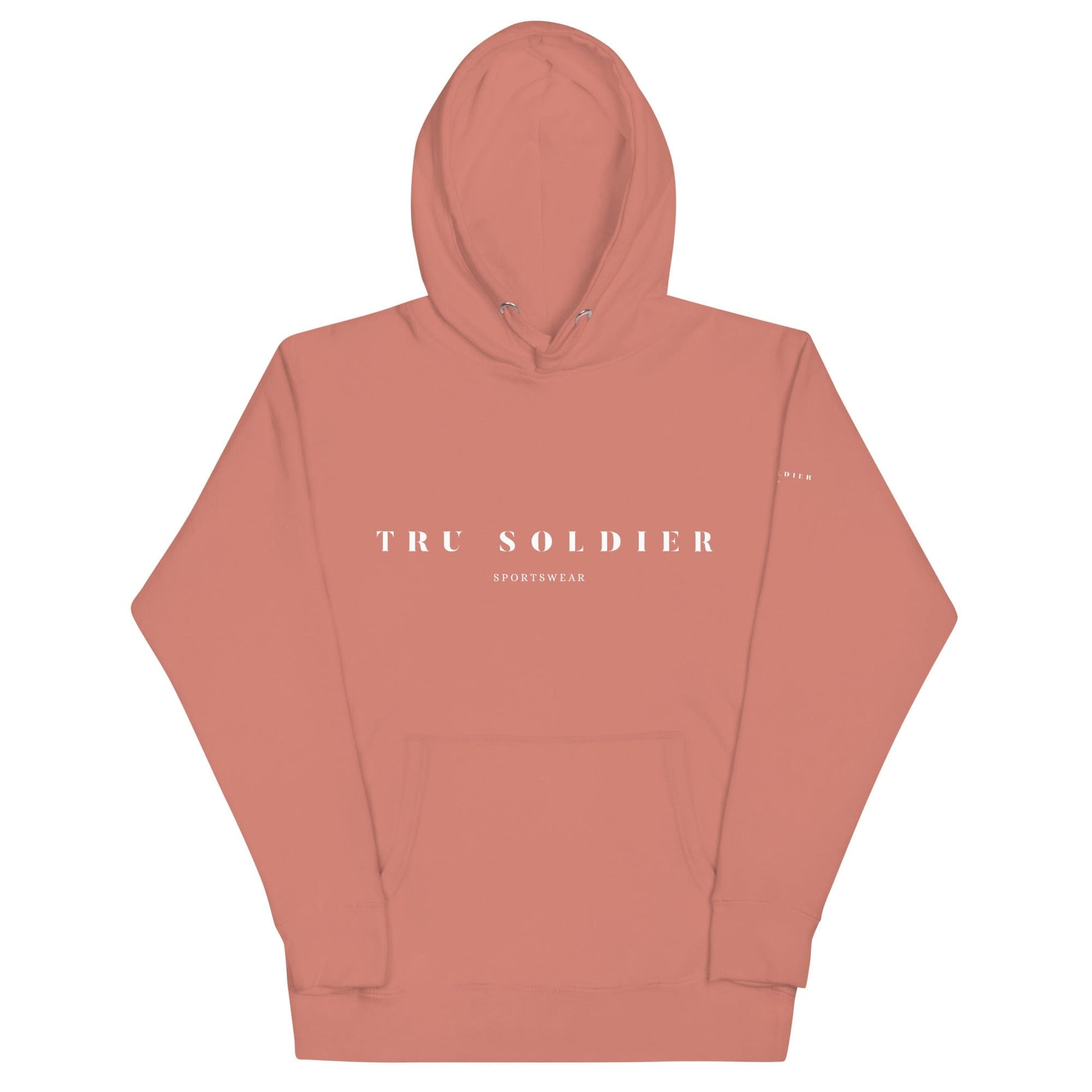 Tru Soldier Sportswear  Dusty Rose / S Original Unisex Hoodie