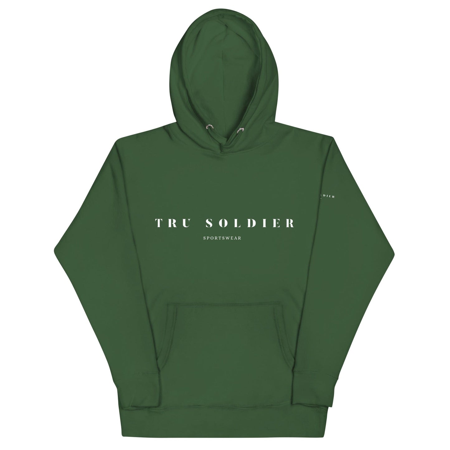 Tru Soldier Sportswear  Forest Green / S Original Unisex Hoodie