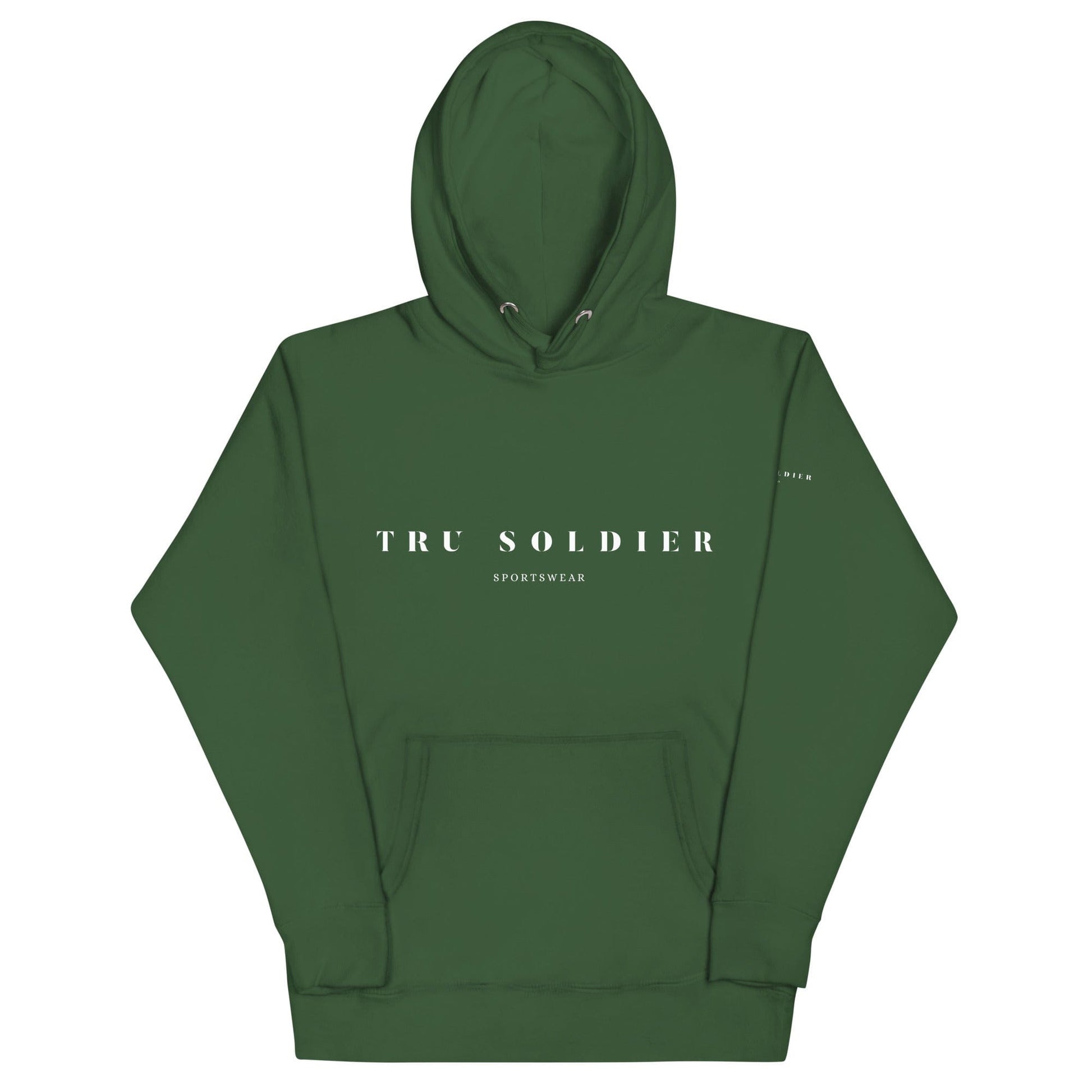 Tru Soldier Sportswear  Forest Green / S Original Unisex Hoodie