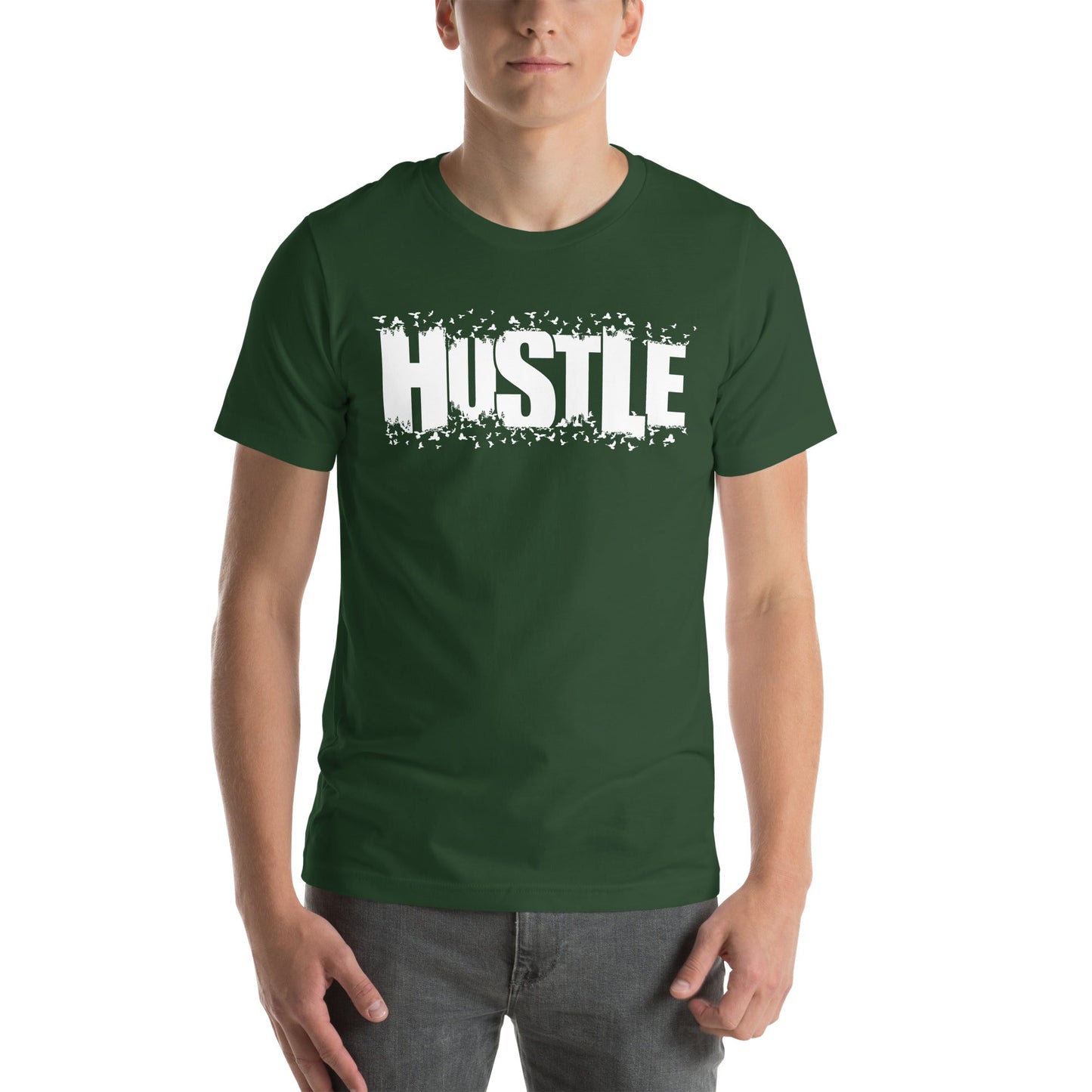 Tru Soldier Sportswear  Forest / S Unisex Hustle t-shirt