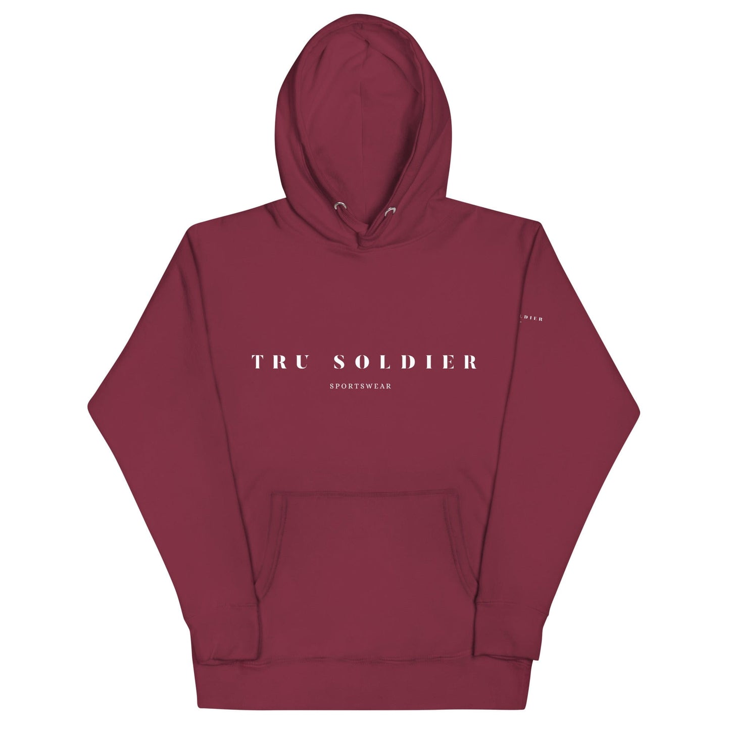 Tru Soldier Sportswear  Maroon / S Original Unisex Hoodie