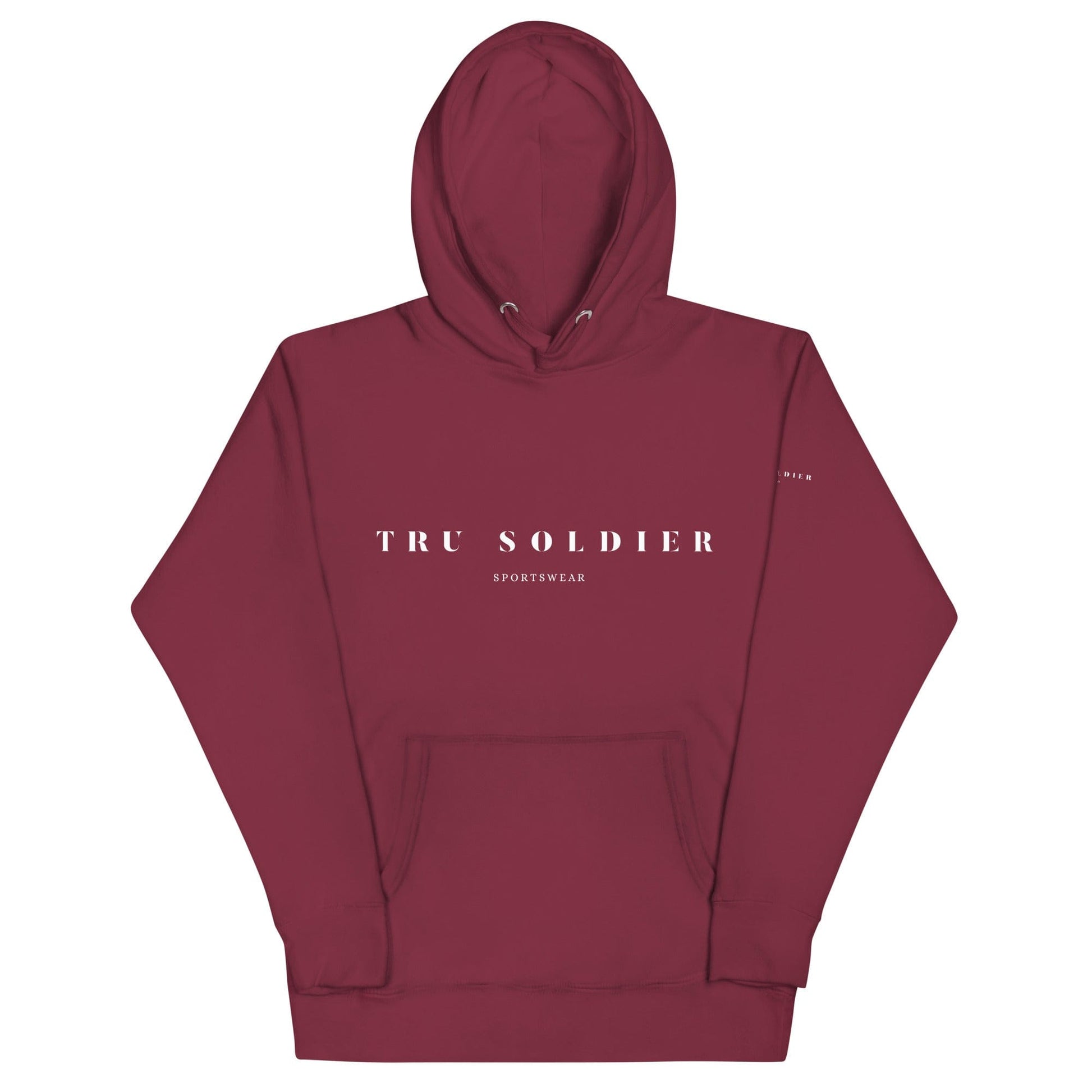 Tru Soldier Sportswear  Maroon / S Original Unisex Hoodie