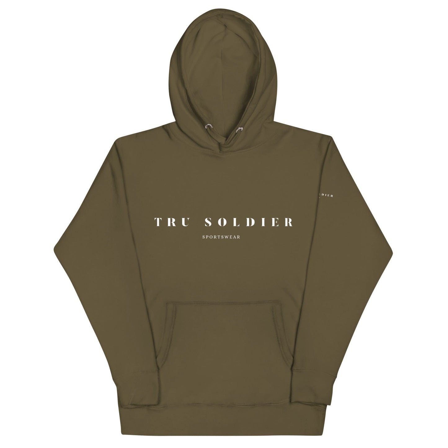 Tru Soldier Sportswear  Military Green / S Original Unisex Hoodie