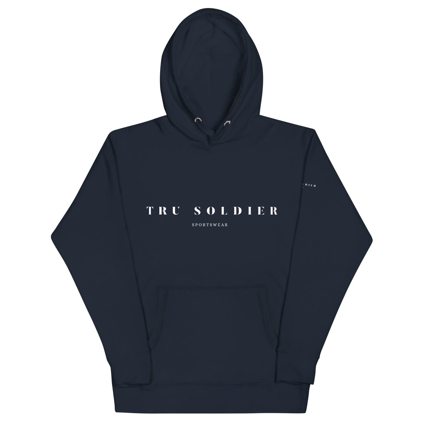 Tru Soldier Sportswear  Navy Blazer / S Original Unisex Hoodie