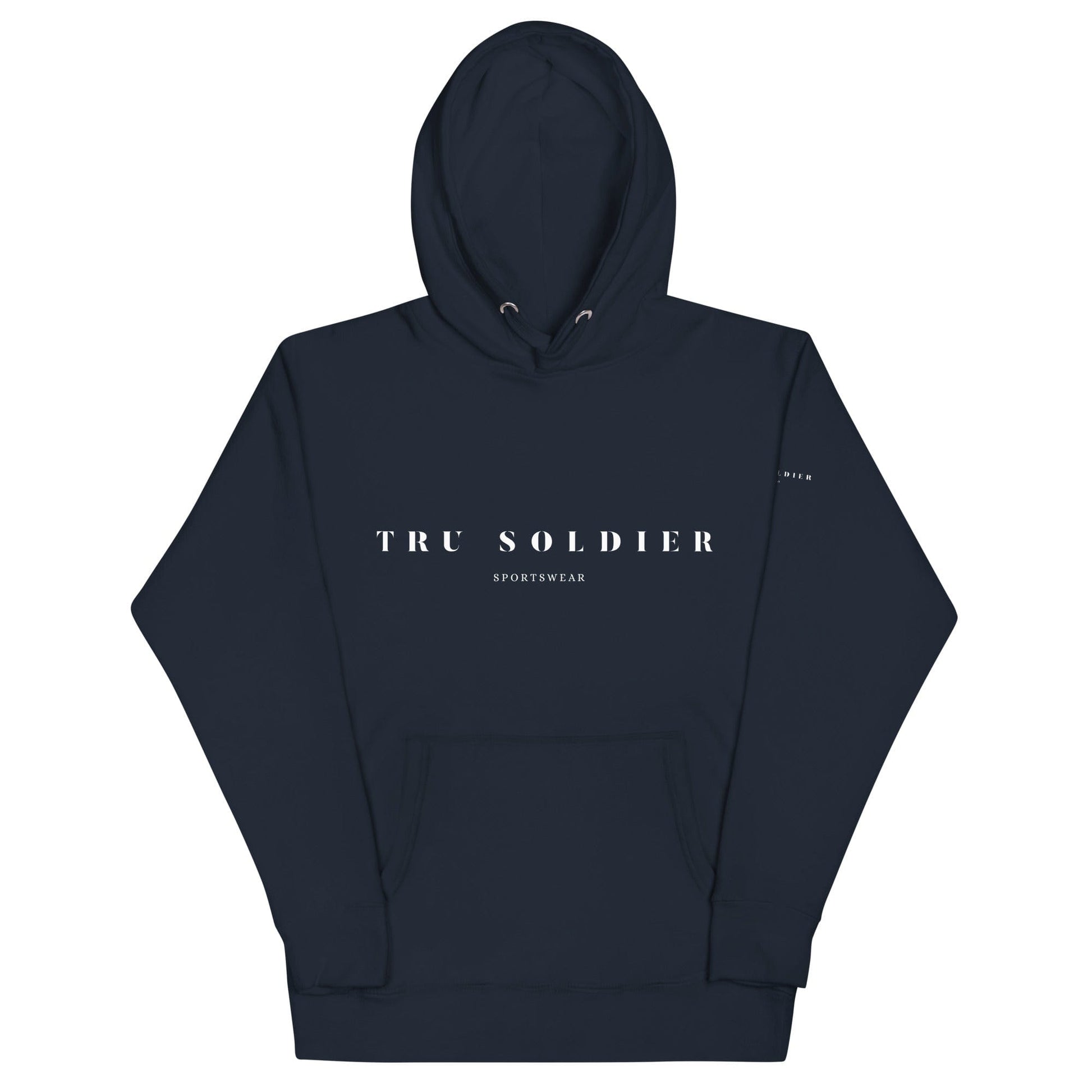Tru Soldier Sportswear  Navy Blazer / S Original Unisex Hoodie