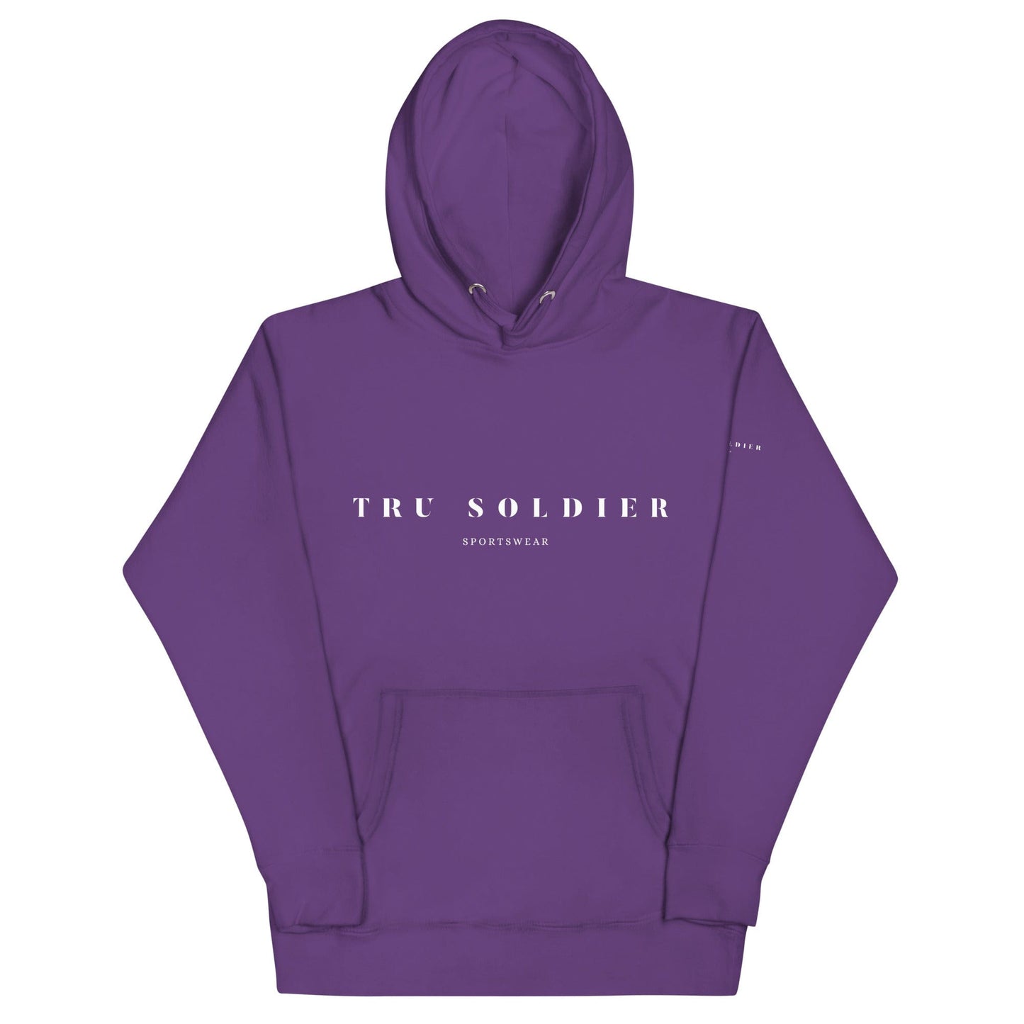 Tru Soldier Sportswear  Purple / S Original Unisex Hoodie