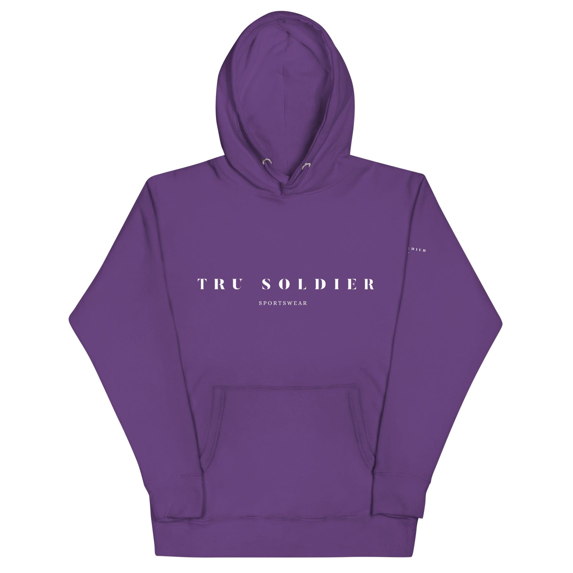 Tru Soldier Sportswear  Purple / S Original Unisex Hoodie