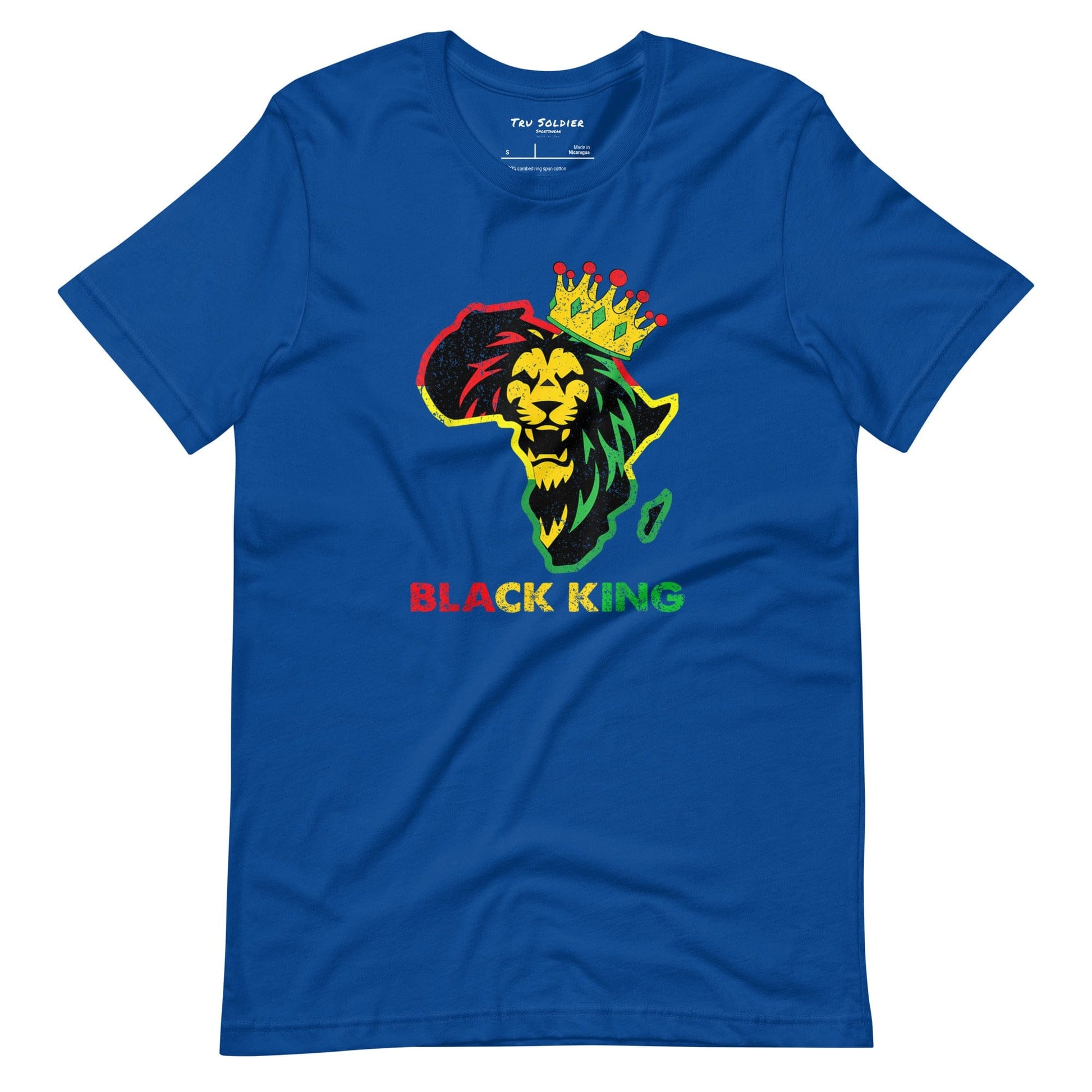 Tru Soldier Sportswear  True Royal / S Black King t-shirt
