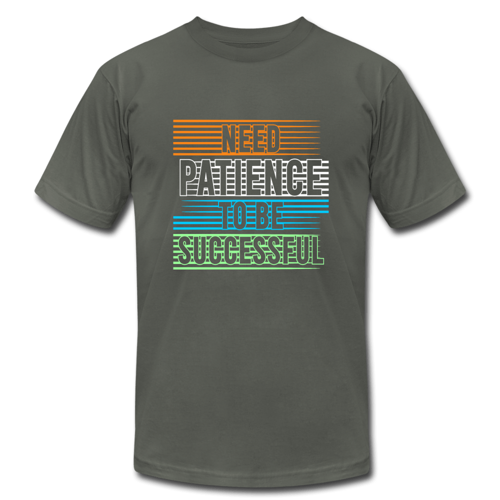 SPOD asphalt / S Need Patience To Be Successful T-Shirts