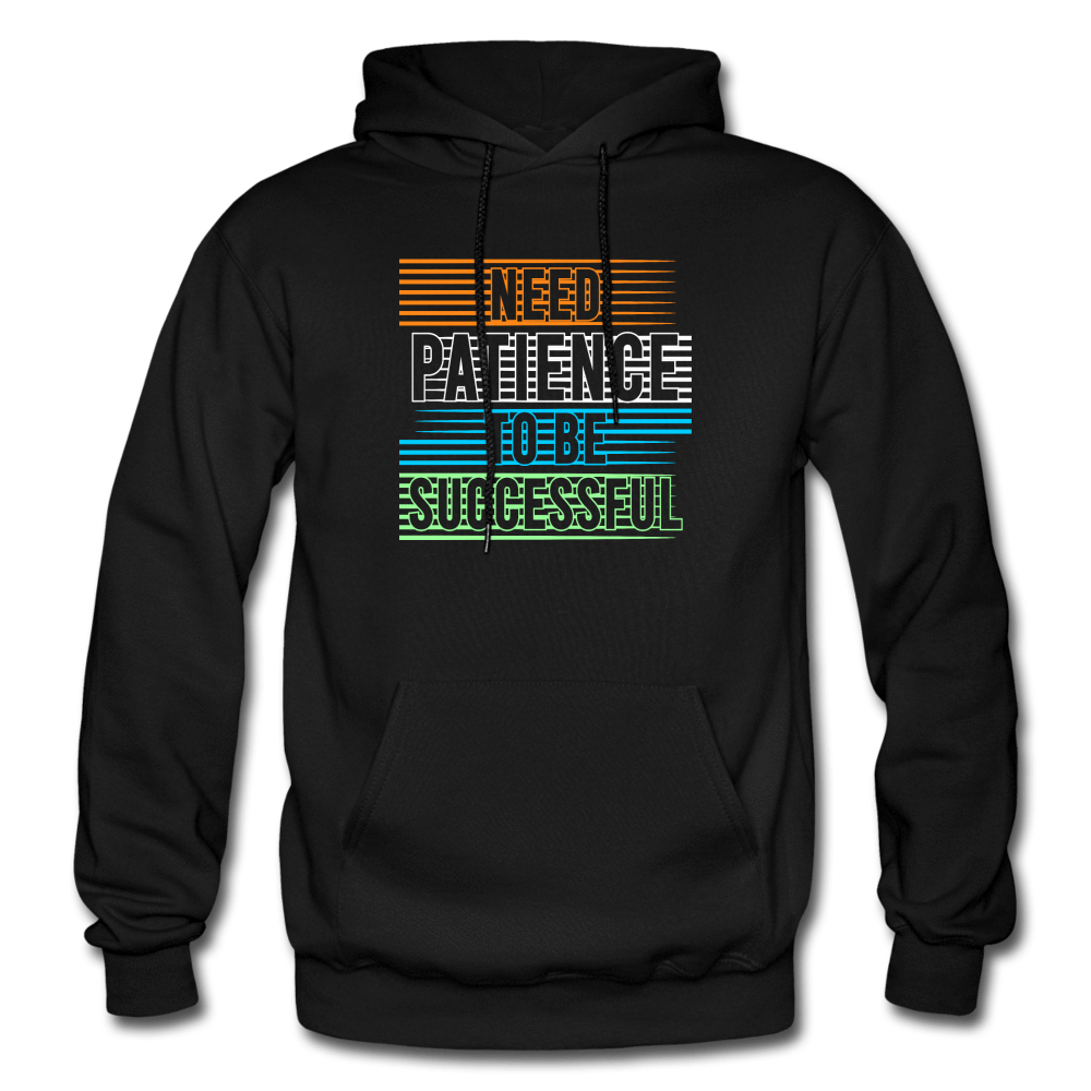 SPOD black / S Need Patience To Be Successful Hoodie