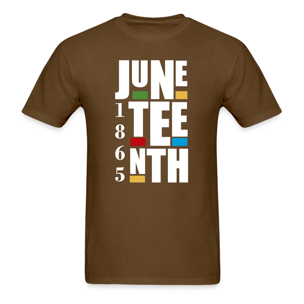 SPOD brown / S Juneteenth 1865 T-Shirt