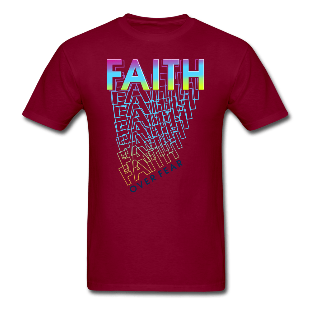 SPOD burgundy / S Faith Over Fear T-Shirt