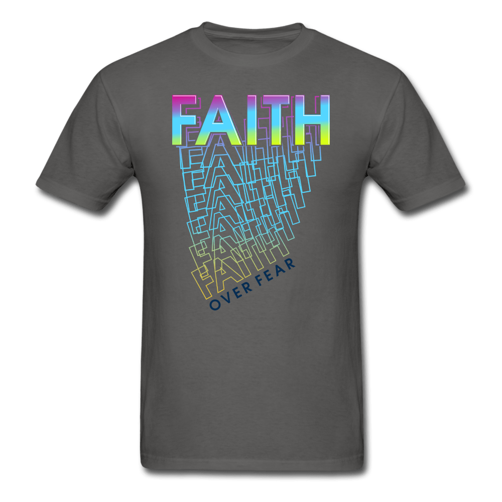 SPOD charcoal / S Faith Over Fear T-Shirt