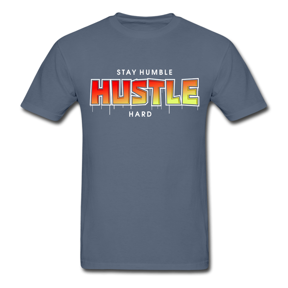 SPOD Ultra Cotton Adult T-Shirt | Gildan G2000 denim / S Stay Humble Hustle Hard  2 T-Shirt