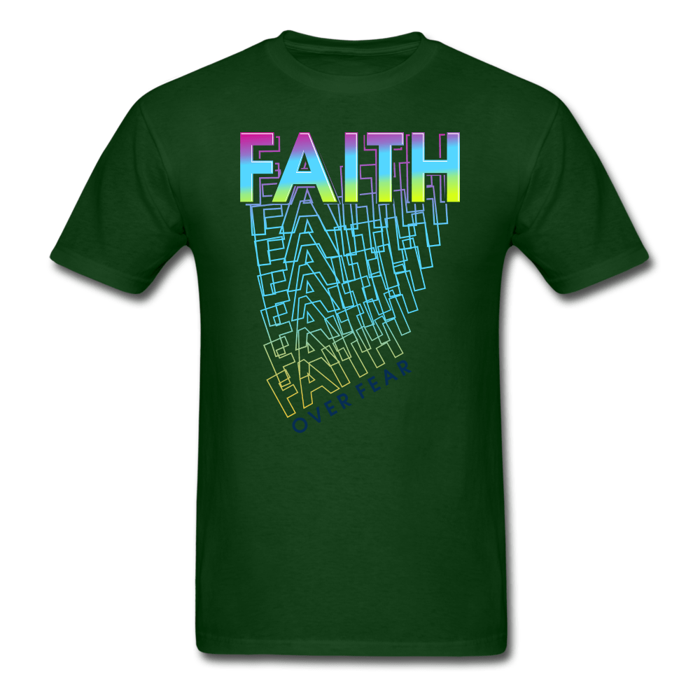 SPOD forest green / S Faith Over Fear T-Shirt