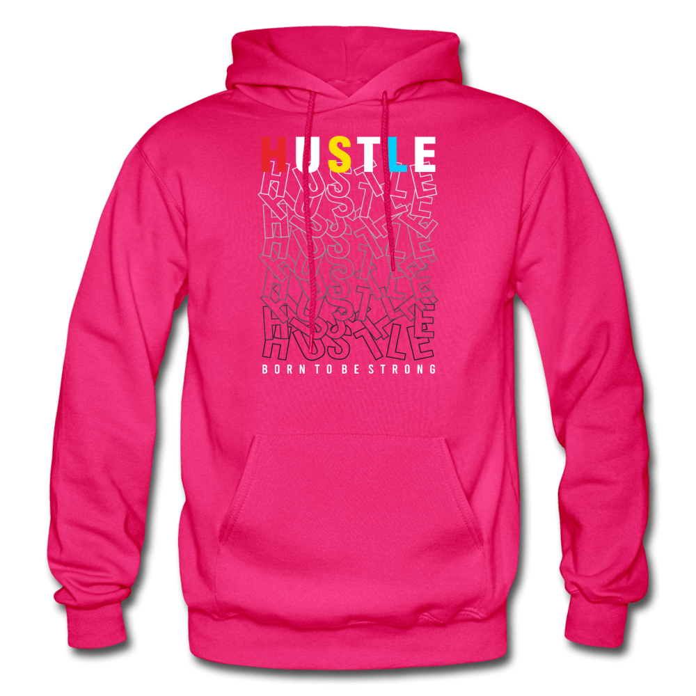 SPOD fuchsia / S Born To Be Strong Hoodie