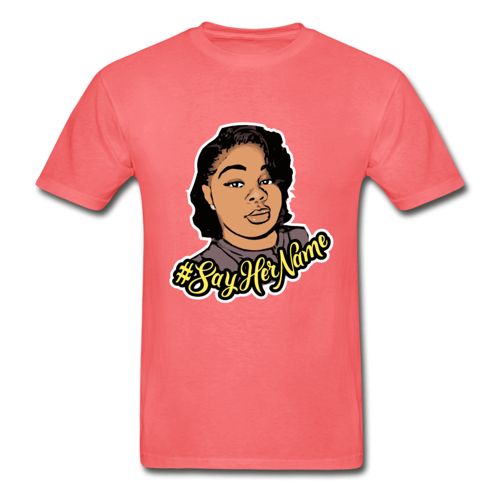 SPOD Hanes Adult Tagless T-Shirt coral / S Breonna Taylor T-shirt