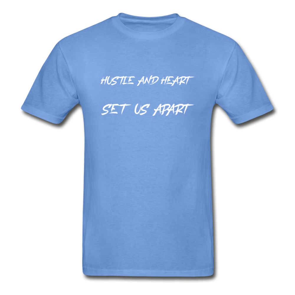 SPOD Hanes Adult Tagless T-Shirt | Hanes 5250 carolina blue / S Hustle And Heart T-Shirt