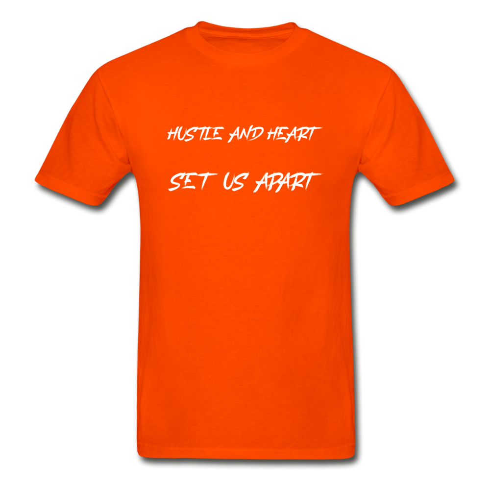 SPOD Hanes Adult Tagless T-Shirt | Hanes 5250 orange / S Hustle And Heart T-Shirt
