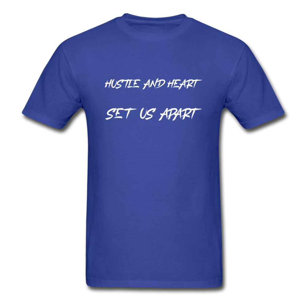 SPOD Hanes Adult Tagless T-Shirt | Hanes 5250 royal blue / S Hustle And Heart T-Shirt