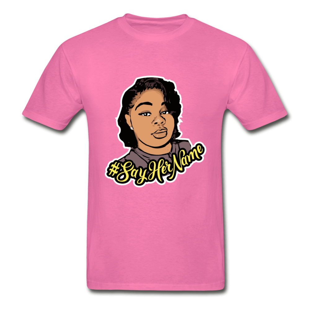 SPOD Hanes Adult Tagless T-Shirt hot pink / S Breonna Taylor T-shirt