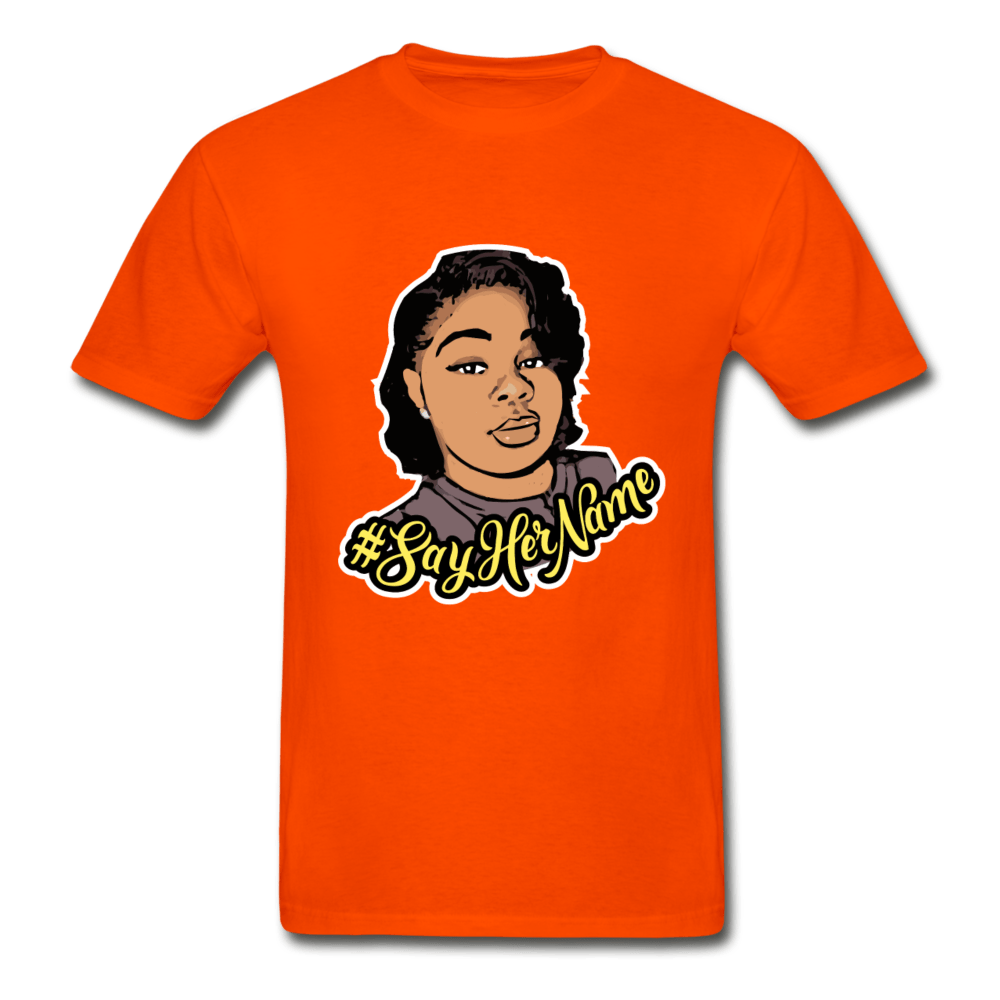 SPOD Hanes Adult Tagless T-Shirt orange / S Breonna Taylor T-shirt