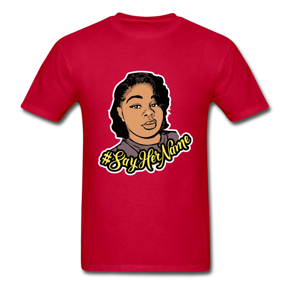 SPOD Hanes Adult Tagless T-Shirt red / S Breonna Taylor T-shirt